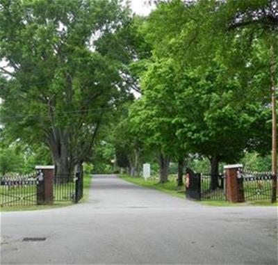 Cemetery entrance
