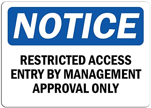 notice approval only