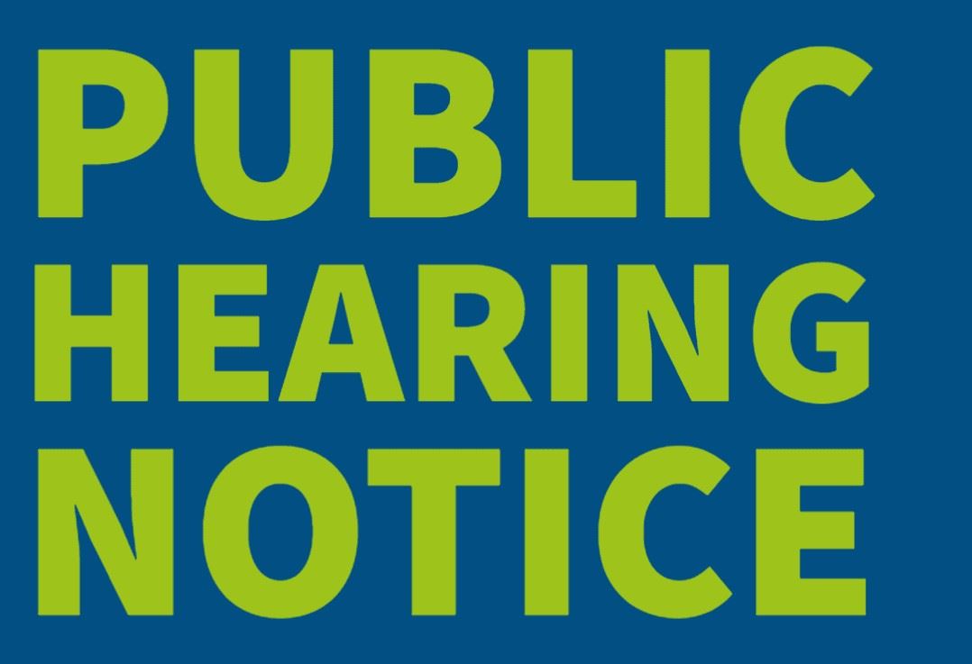public hearing notice 2