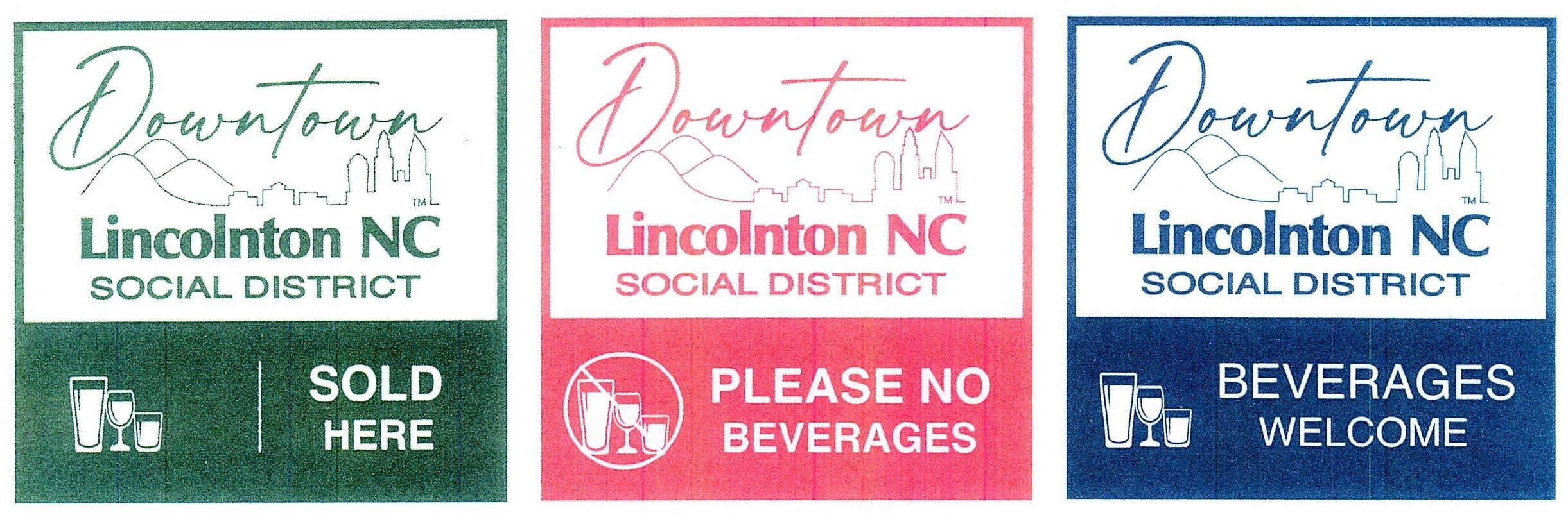 Social District Clings